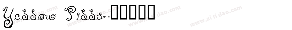 Yellow Pills字体转换